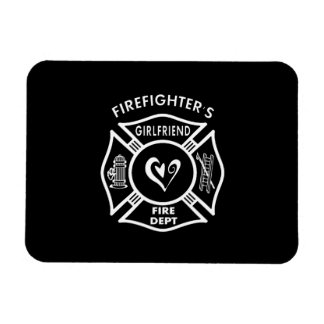Feuerwehrfrau Magnet