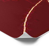 Feuerwehrfrau Poster (Ecke)