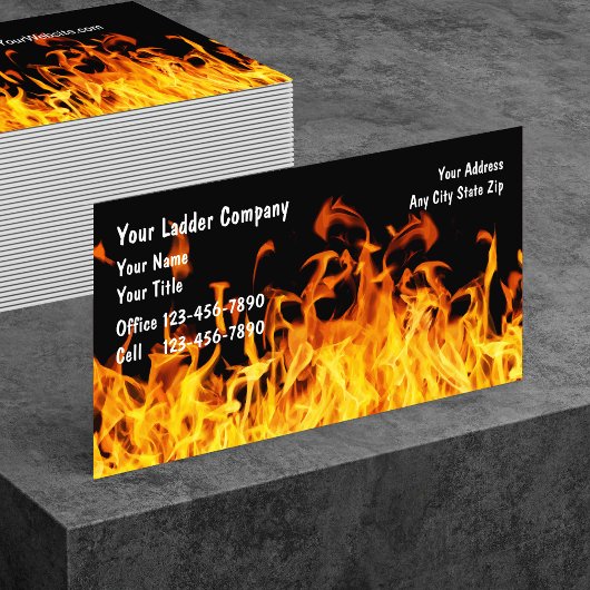 Feuerwehrführerfirma Visitenkarte