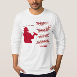 Feuerwehrgebet der Inspiration Feith Flamme Feuer  T-Shirt