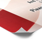 Feuerwehrgebet Poster (Ecke)