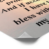 Feuerwehrgebet Poster (Ecke)