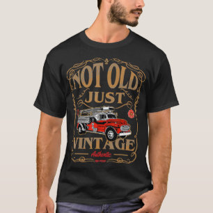 Feuerwehrgeschenk für alte Feuerwehr T-Shirt