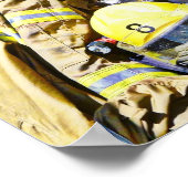 Feuerwehrgetriebe Poster (Ecke)