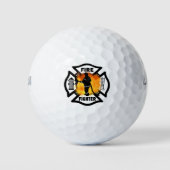 Feuerwehrhandline Golfball (Vorderseite)