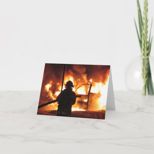 Feuerwehrhandline Karte (Vorderseite)