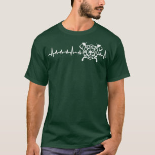 Feuerwehrheber Puls Feuerwehrmann T Shirt