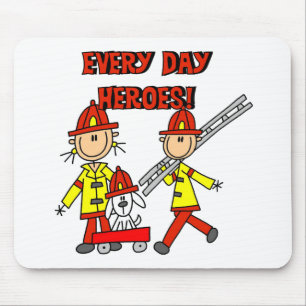 Feuerwehrhelden Mousepad