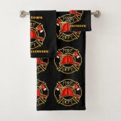 Feuerwehrhelm   badhandtuch set (Insitu)