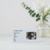 Feuerwehrhelm-Schließung Visitenkarte (Stehend Vorderseite)