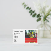 Feuerwehrhelme im Innentruck Visitenkarte (Stehend Vorderseite)