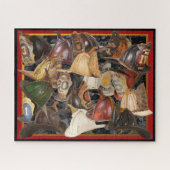 Feuerwehrhelme Puzzle (Horizontal)