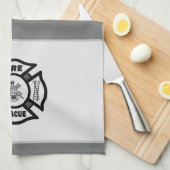 Feuerwehrhilfe geschirrtuch (Viertel Falte)