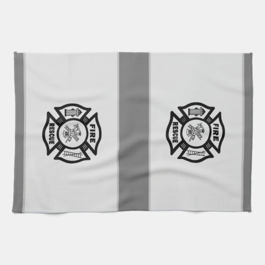 Feuerwehrhilfe geschirrtuch (Horizontal)