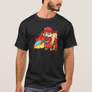 Feuerwehrhirnvogel Feuerkämpfer 911 Feuerwehr T-Shirt