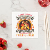 Feuerwehrhirsche Serviette (Beispiel)
