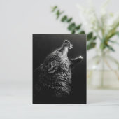 Feuerwehrhochzeit | Wolfs Liebe Mama Einladung (Stehend Vorderseite)