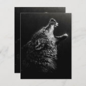 Feuerwehrhochzeit | Wolfs Liebe Mama Einladung (Vorne/Hinten)