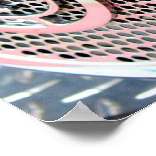 Feuerwehrhorn Poster (Ecke)