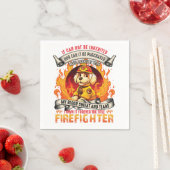 Feuerwehrhund Serviette (Beispiel)