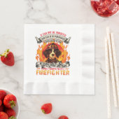 Feuerwehrhund Serviette (Beispiel)