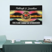 Feuerwehrhupe Banner (Messeveranstaltung)