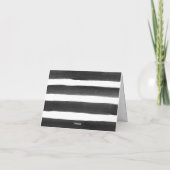 Feuerwehrkartentation Dankeskarte (Rückseite)