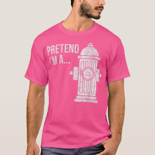 Feuerwehrkranz Halloween-Kostüm, so tun, als wäre T-Shirt