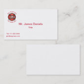 Feuerwehrkreuz Visitenkarte (Vorne/Hinten)