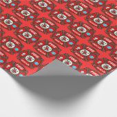 Feuerwehrkreuz Weihnachten Geschenkpapier (Ecke)