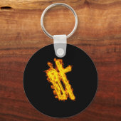 Feuerwehrlampe und Baton Schlüsselanhänger (Vorderseite)