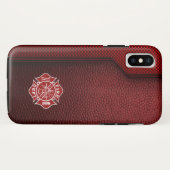 Feuerwehrleder Case-Mate iPhone Hülle (Rückseite (Horizontal))