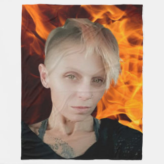 Feuerwehrleder Fleecedecke