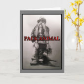 Feuerwehrleerkarte Karte (Gelbe Blume)