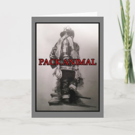 Feuerwehrleerkarte Karte