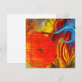 Feuerwehrlehre Feiertagskarte (Vorne/Hinten)