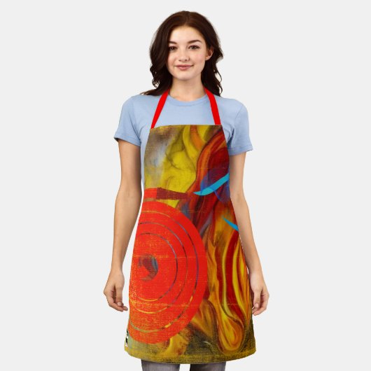 Feuerwehrlehre Schürze (Getragen)