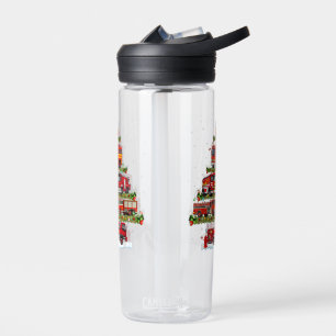 Feuerwehrleuchten Feuerwehrauto Weihnachten Trinkflasche