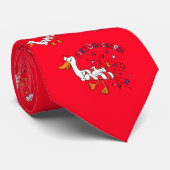 Feuerwehrleute 4. Juli Ente Männer-Krawatte Krawatte (Gerollt)