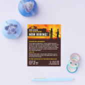 Feuerwehrleute, Einstellung von Feuerwehrleuten Flyer (Einzeln)