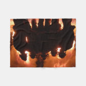 Feuerwehrleute Fleecedecke (Vorderseite (Horizontal))