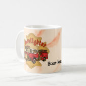 Feuerwehrleute für Feuerwehrfahrzeuge Tasse (Vorderseite Links)