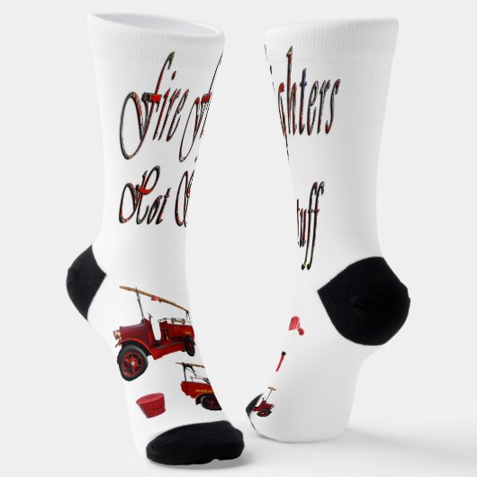 Feuerwehrleute, Hot Stuck, Crew Socken (Gewinkelt)