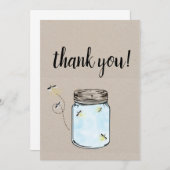 Feuerwehrleute in einem Maurerkirsch Dankeschön Dankeskarte (Vorne/Hinten)