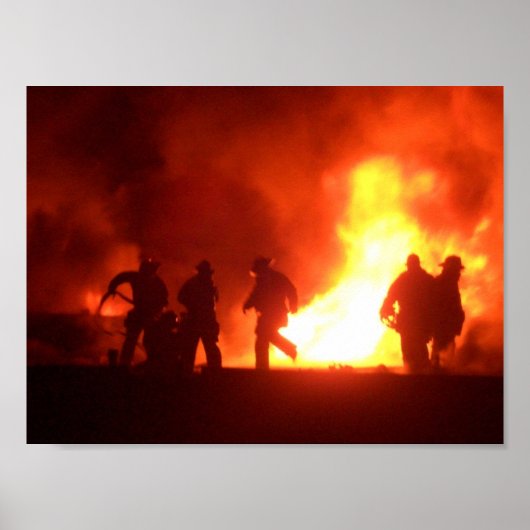 Feuerwehrleute in San Francisco Poster (Vorne)