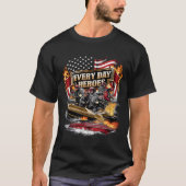 Feuerwehrleute kämpfen Boat Blaze T-Shirt (Vorderseite)