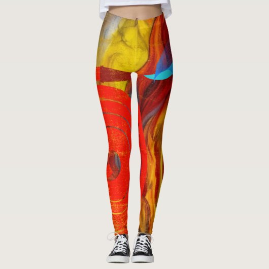 Feuerwehrleute Leggings (Vorderseite)