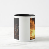 Feuerwehrleute löschen eine simulierte Batterie Tasse (Zentrum)