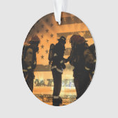 Feuerwehrleute Ornament (Vorderseite)