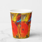 Feuerwehrleute Pappbecher (Rechts)